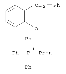 Phosphonium, triphenylpropyl-, salt with 2-(phenylmethyl)phenol (1:1)
